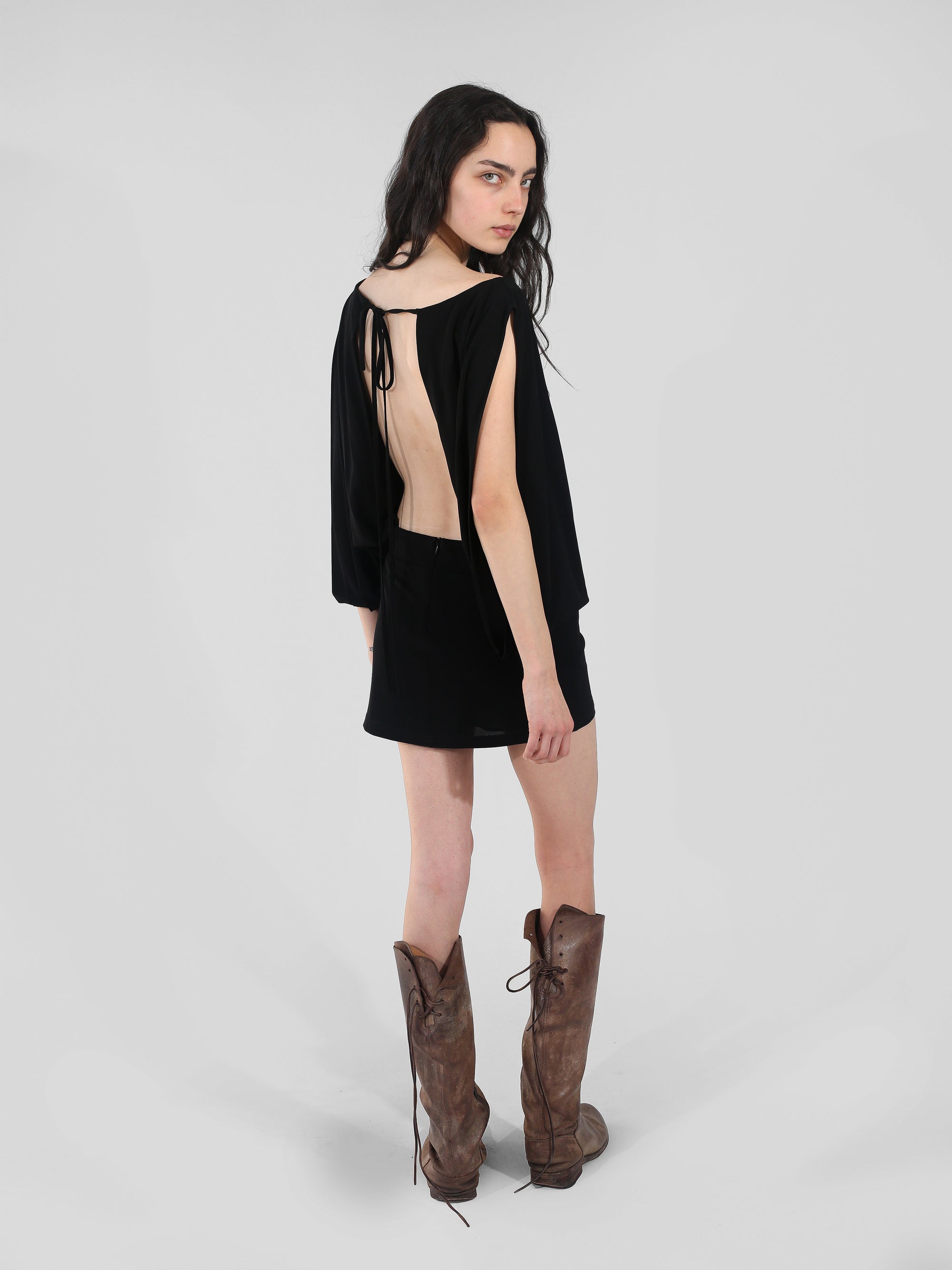 Tumbler Dress - Black