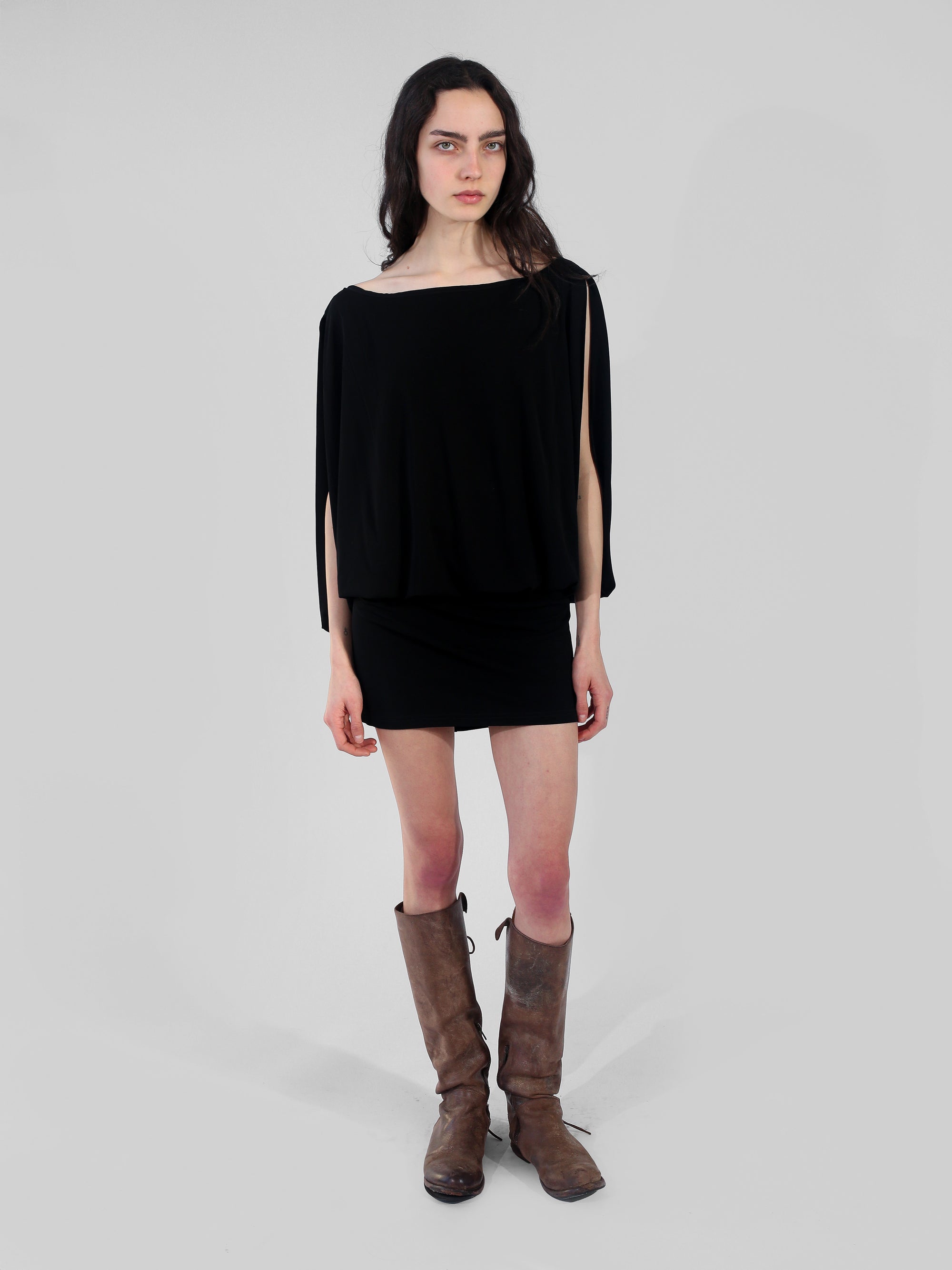 Tumbler Dress - Black