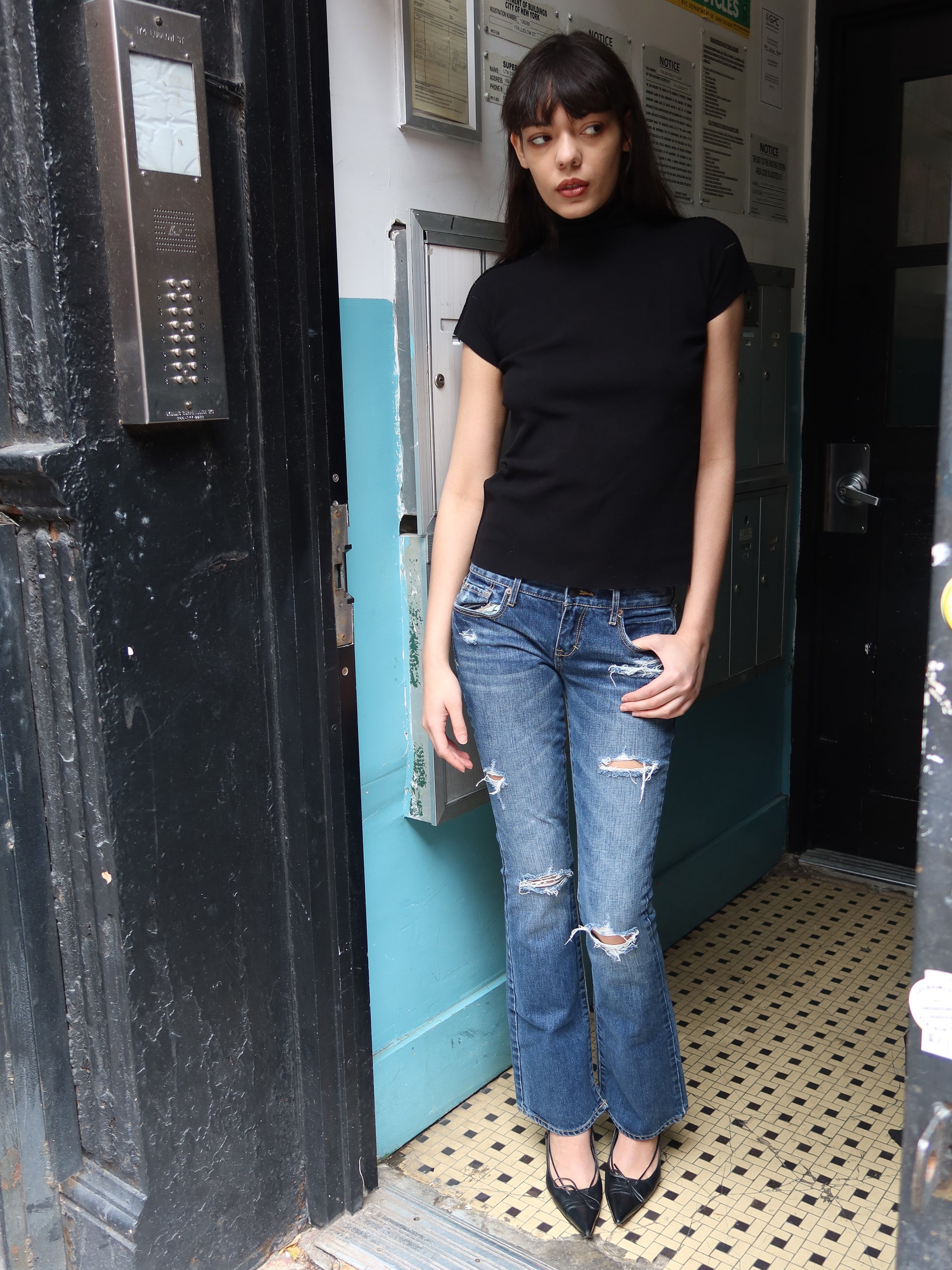 Vintage Issey Miyake Turtleneck Top