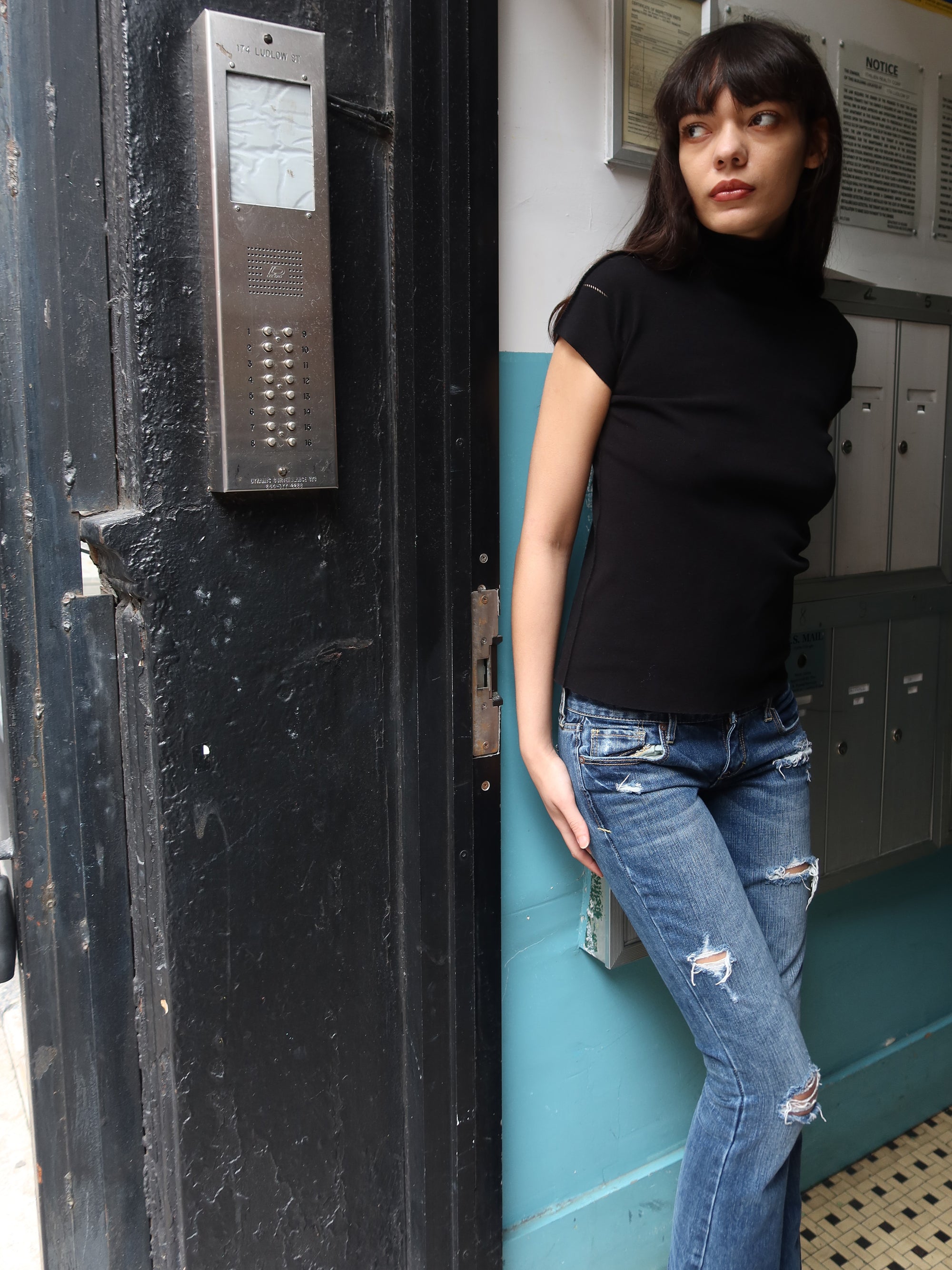 Vintage Issey Miyake Turtleneck Top