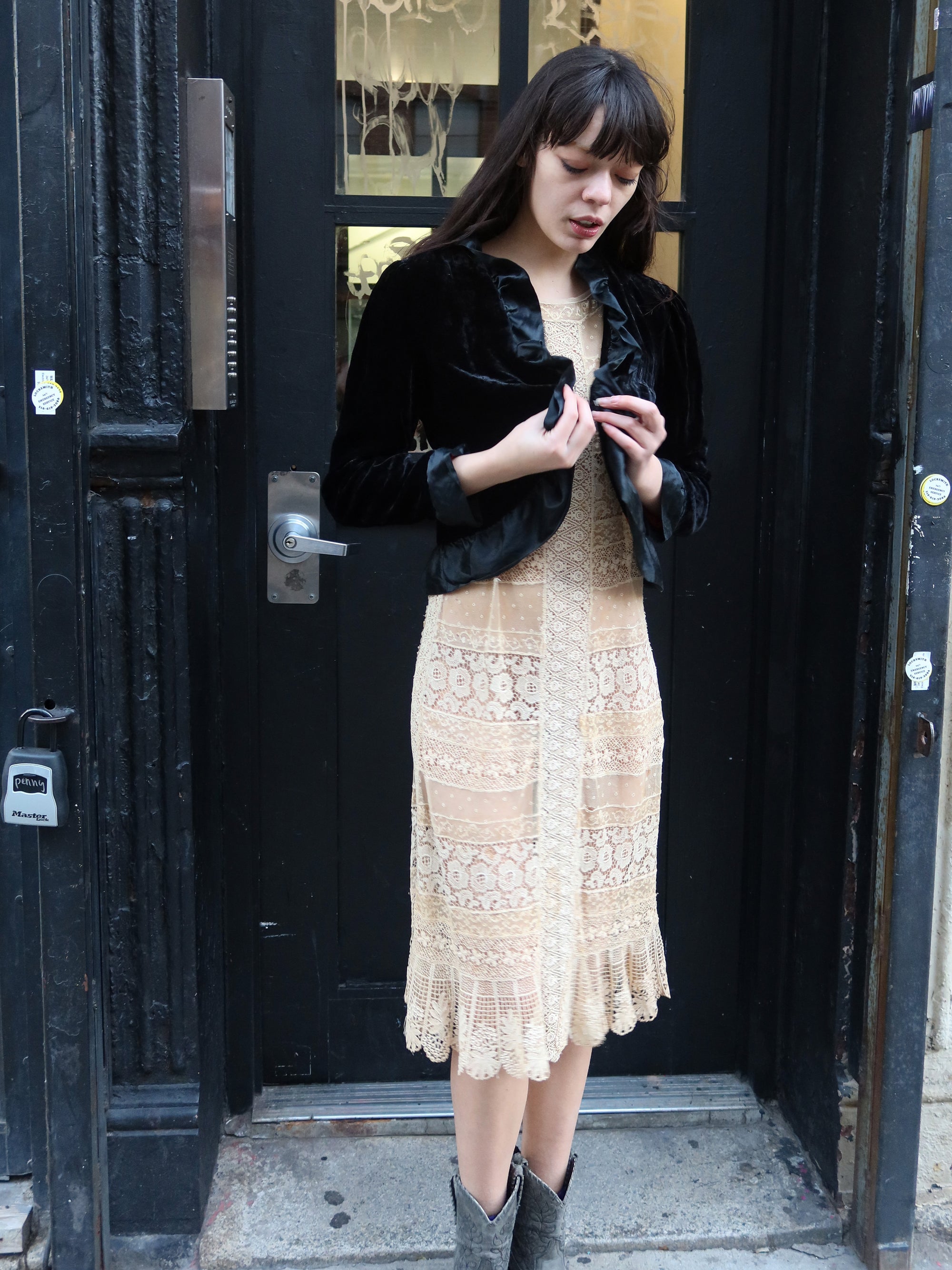 Vintage Velvet Blazer