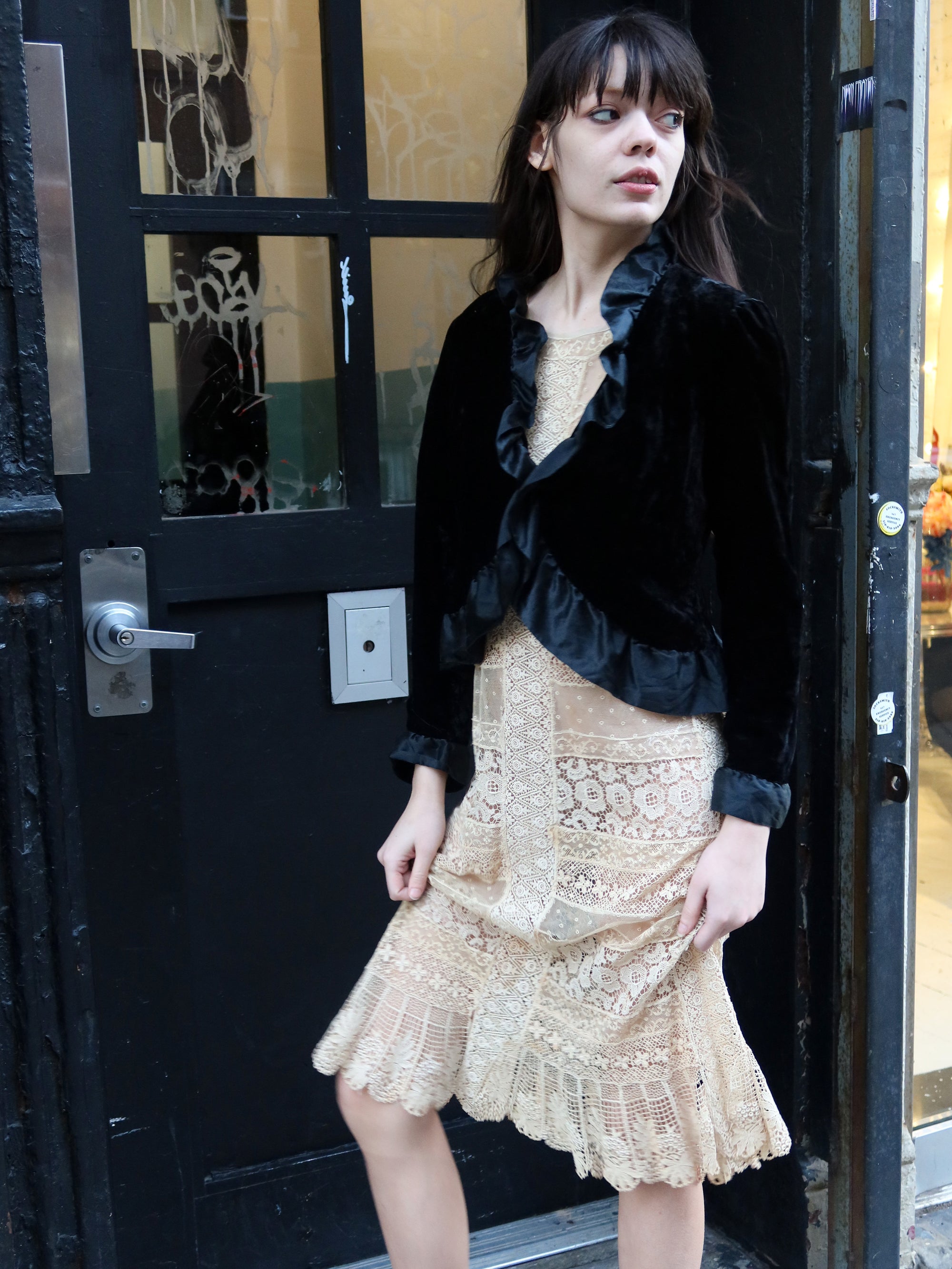 Vintage Velvet Blazer