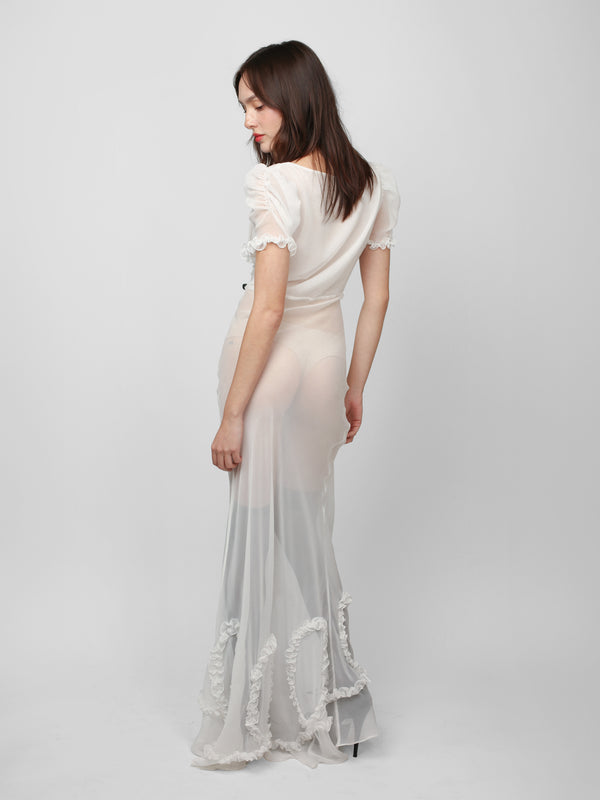 Romantic Dress - White