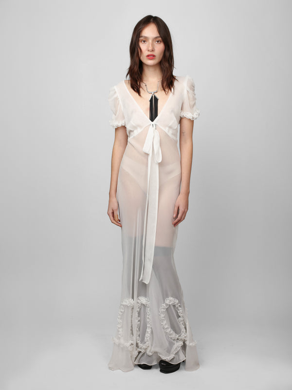 Romantic Dress - White