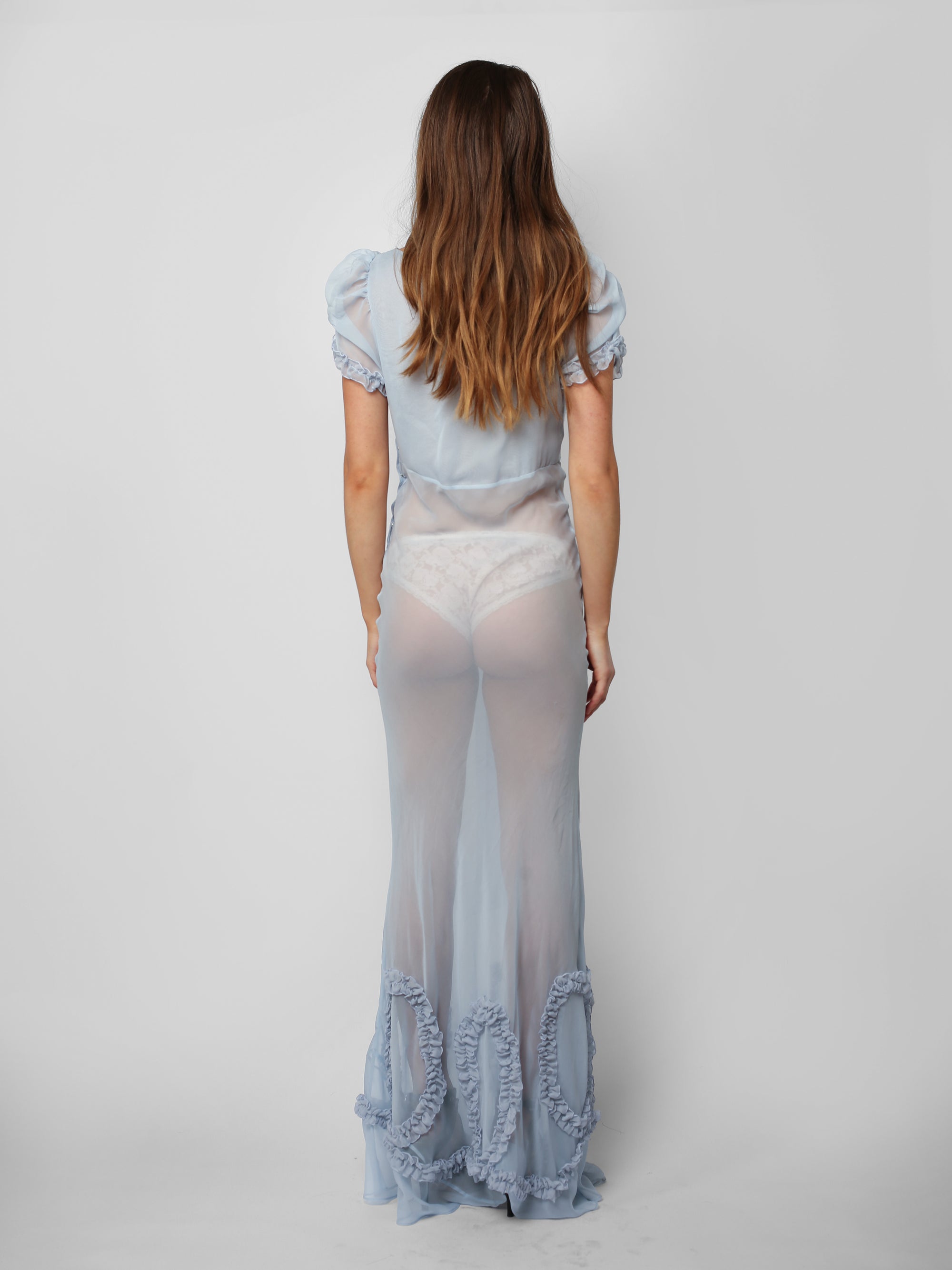 Romantic Dress - Baby Blue