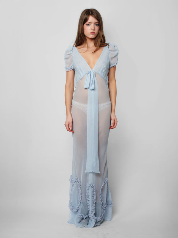 Romantic Dress - Baby Blue