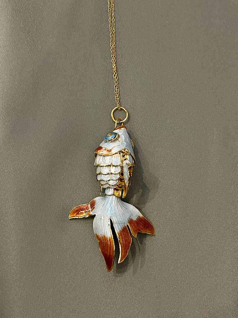 Frantic Fish Necklace