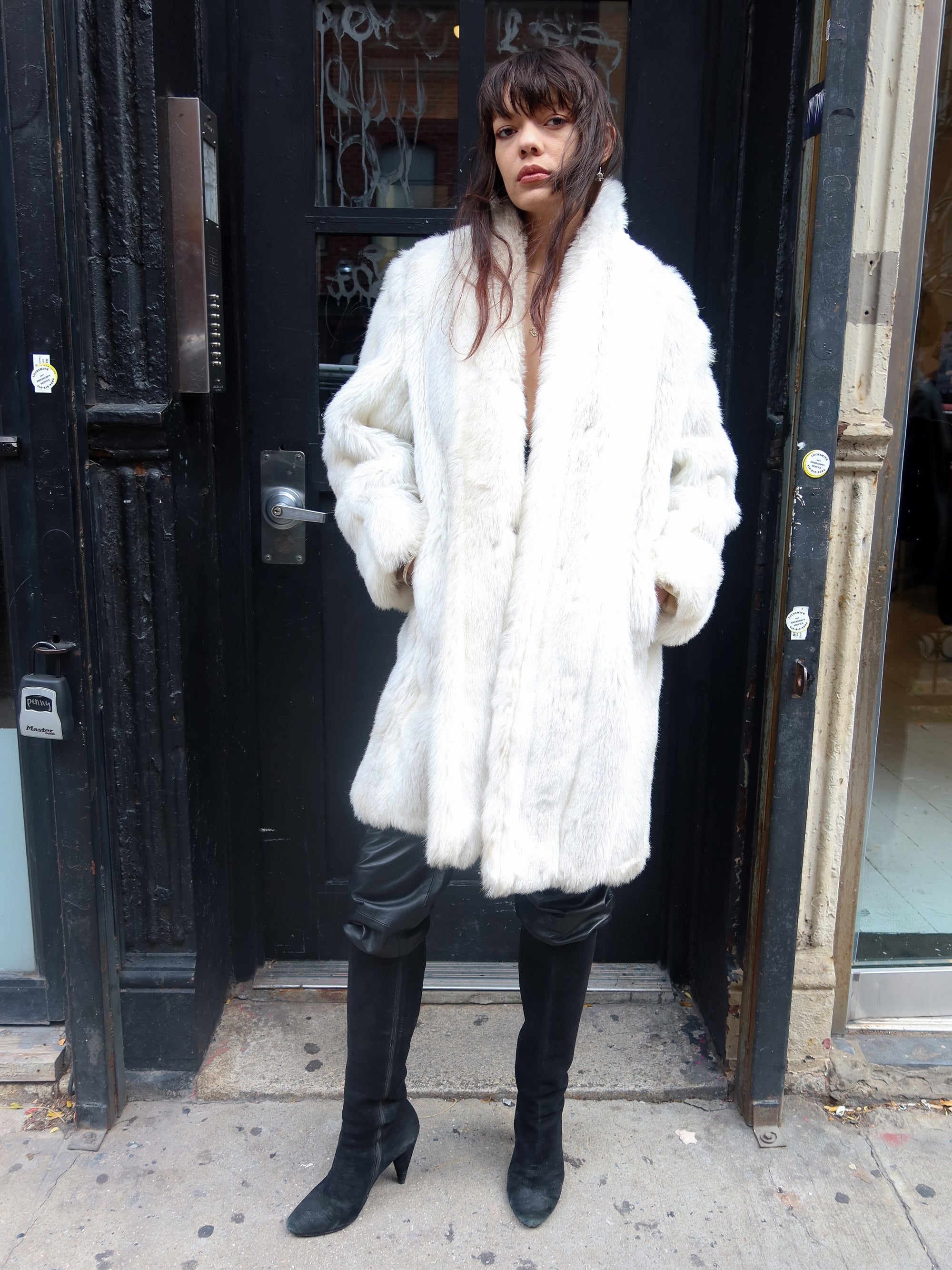 Vintage Faux Fur Coat