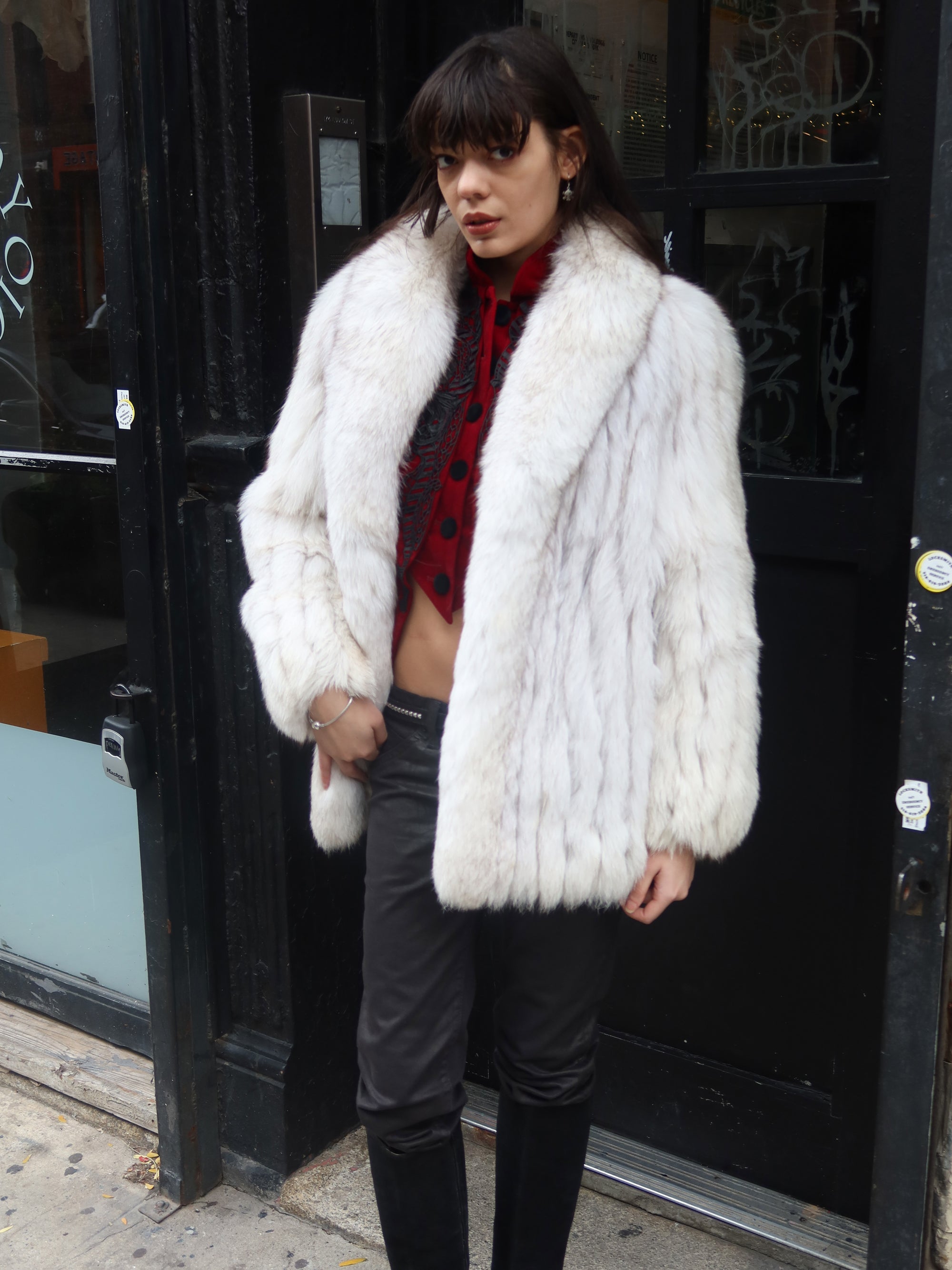 Vintage Fox Fur Coat