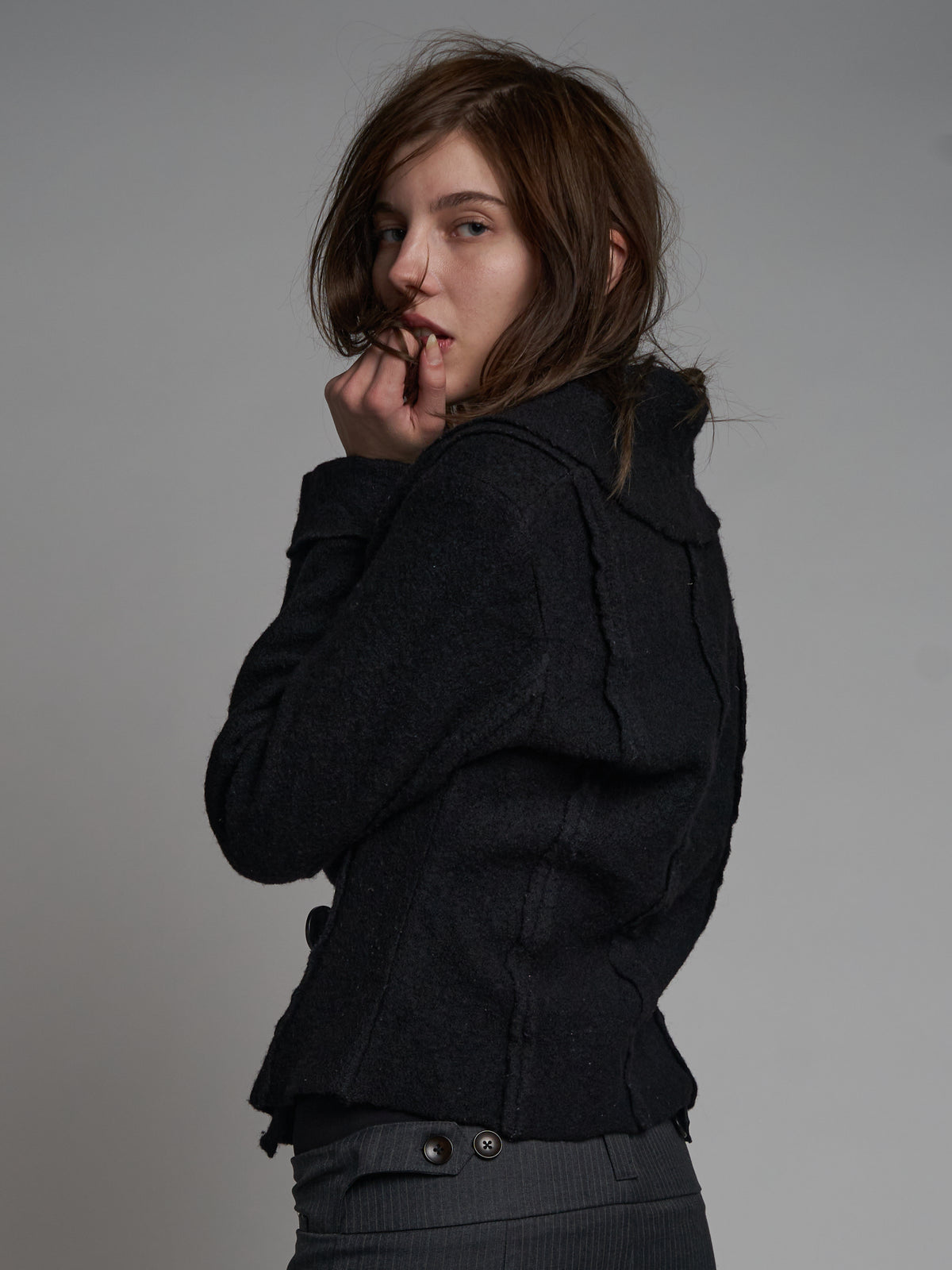 Wool Jacket - Black