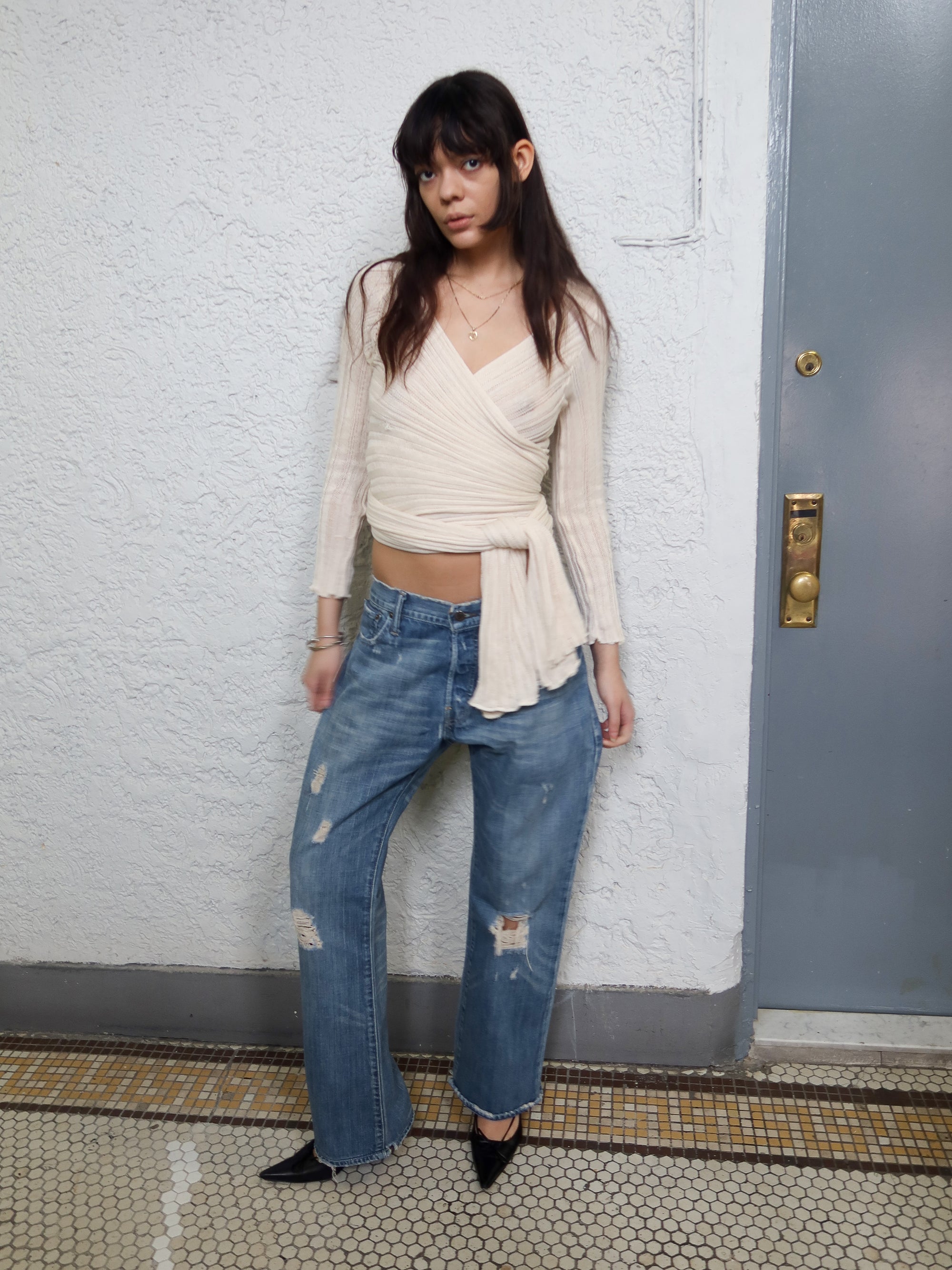 Vintage Wrap Cardigan