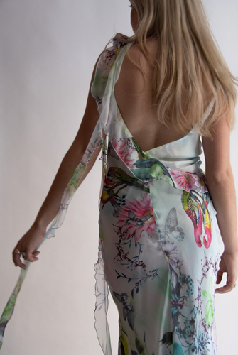 Yvonne Ruffle Dress - In Bloom
